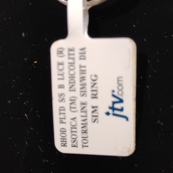 Jtv Bella Luce sterling silver ring NWT - Picture 8 of 8